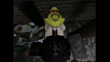 Roblox Princesa Peach acorralada en el callejón
