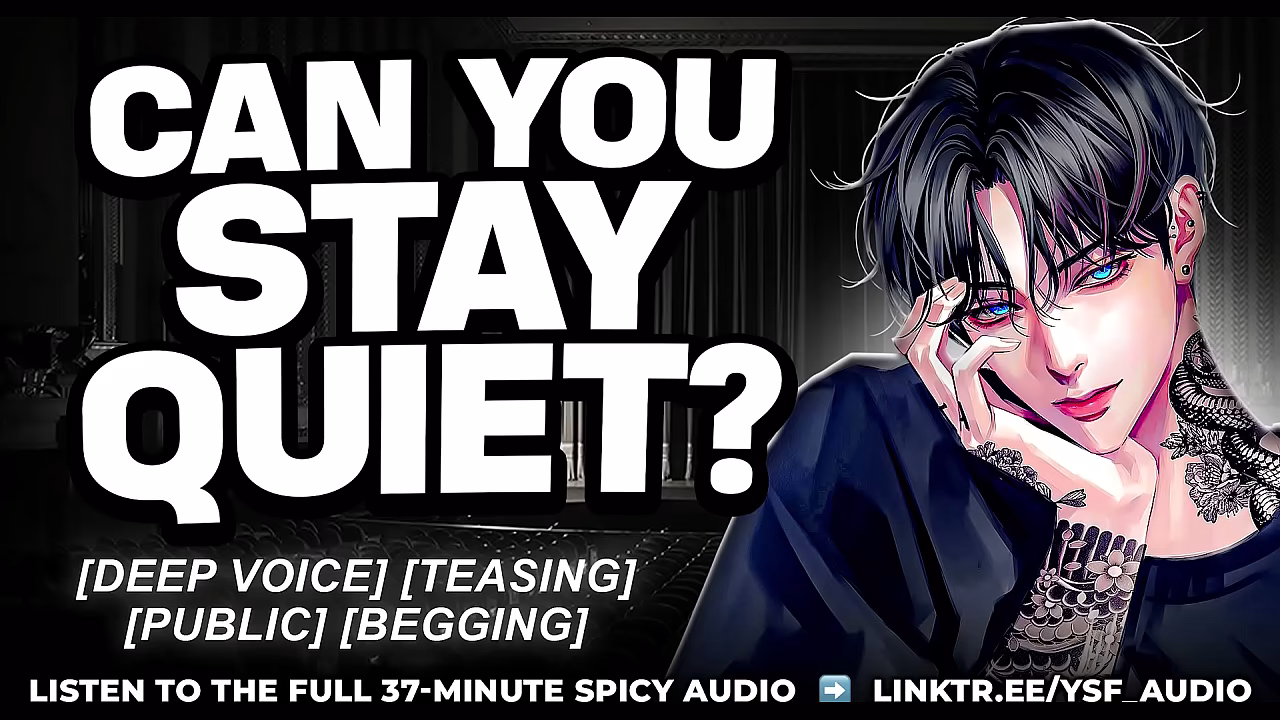 [m4f roleplay] Secret Fucking In The Back Of The Movie Theater | male moaning | YSF