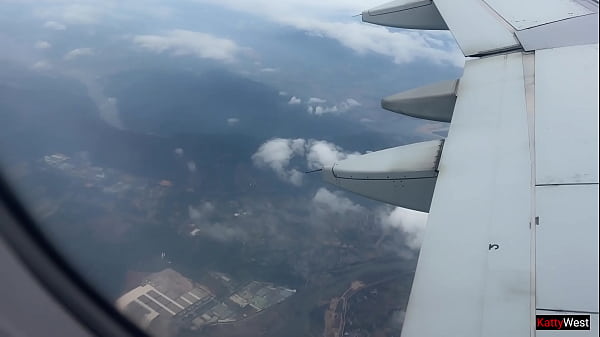 Risky Public Jerking Off On A Plane Full Of People - Public Dick Flashing