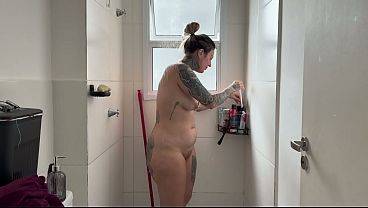Getting ready to eat pussy and then eat ass on a normal day in the life of a couple who film porn.