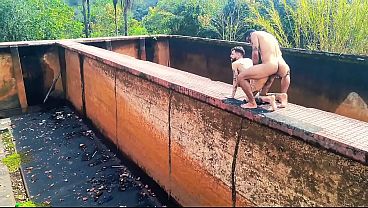 Bareback sex on the farm. My gay cousin letting his ass loose.