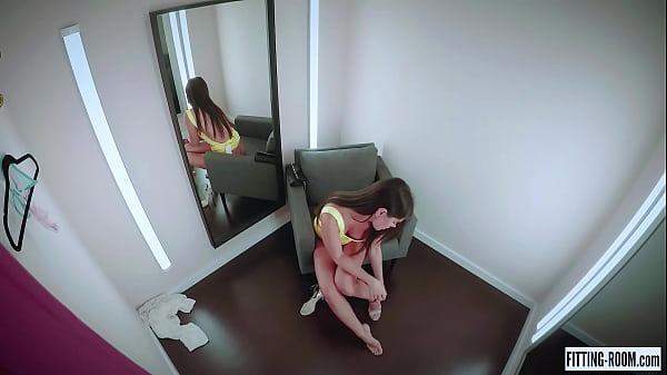 FITTING-ROOM - Little Caprice caught on camera in a lingerie store fucking her asshole
