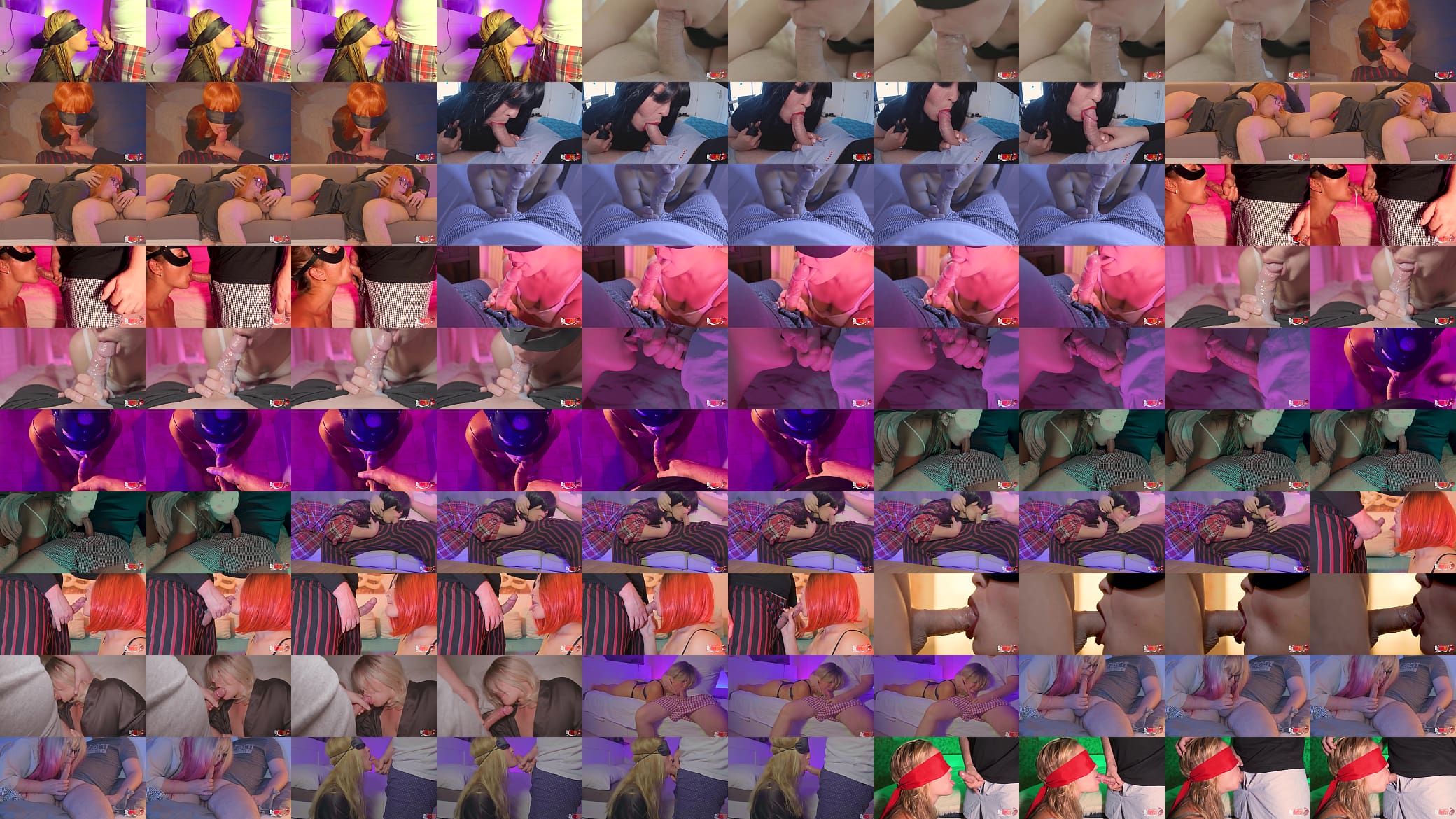 Cum in mouth and swallow, facial compilation 1 预览图