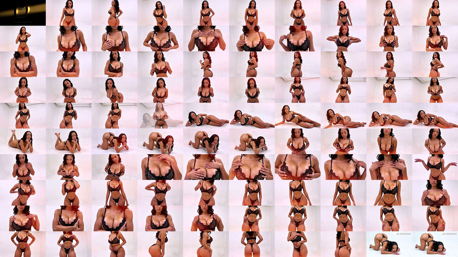 Hot Ebony Curvy Jasmine | AI content 预览图