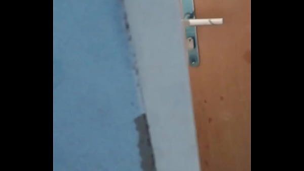 I saw him taking a shower...