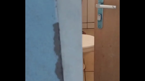 I saw him taking a shower...