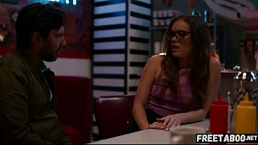 Nerdy Girl With Glasses Gets Hard Fucked At The Coffie Shop - Full Movie On FreeTaboo.Net