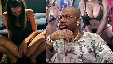 Sexy young masseuse seduce customer to massage sex