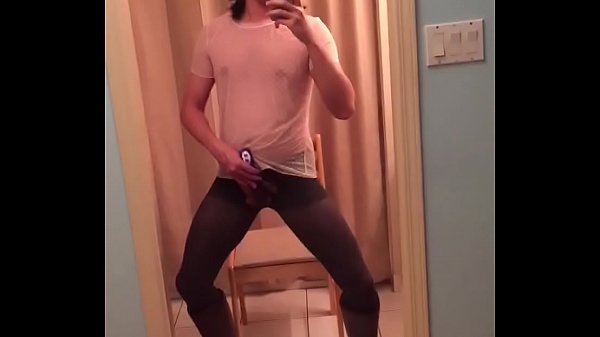 Ripped Stockings Cum on Boots