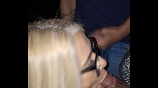 3. My husband has become addicted to watching men ejaculate in my mouth and on my face. This is the third time he's taken me to an adult movie theater in less than a week. And I'm loving it.