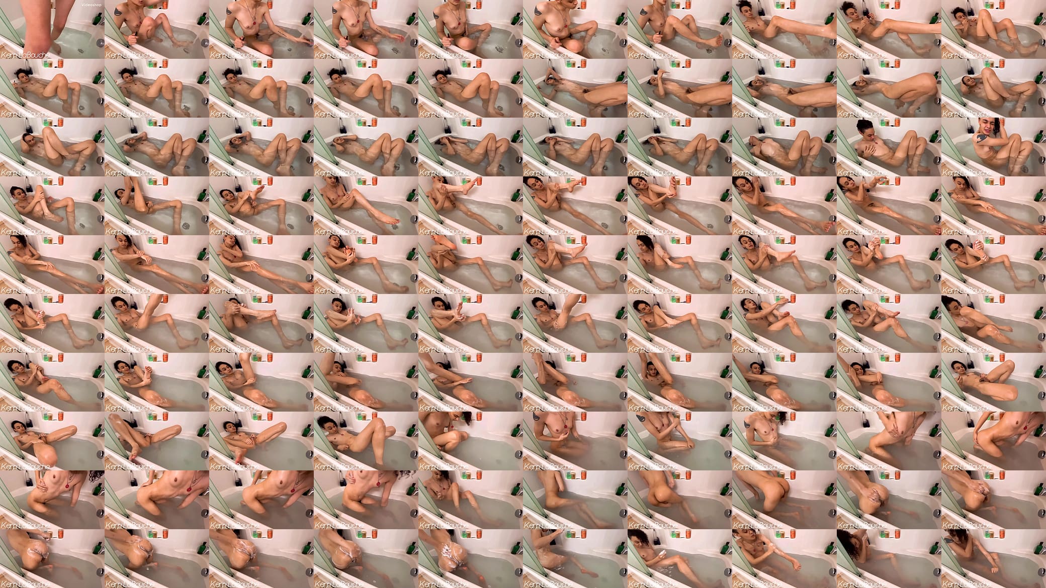 Kerri cleans her dirty body 预览图