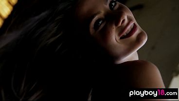 Smoking hot all natural Hungarian teen Juliette Photodromm posing naked