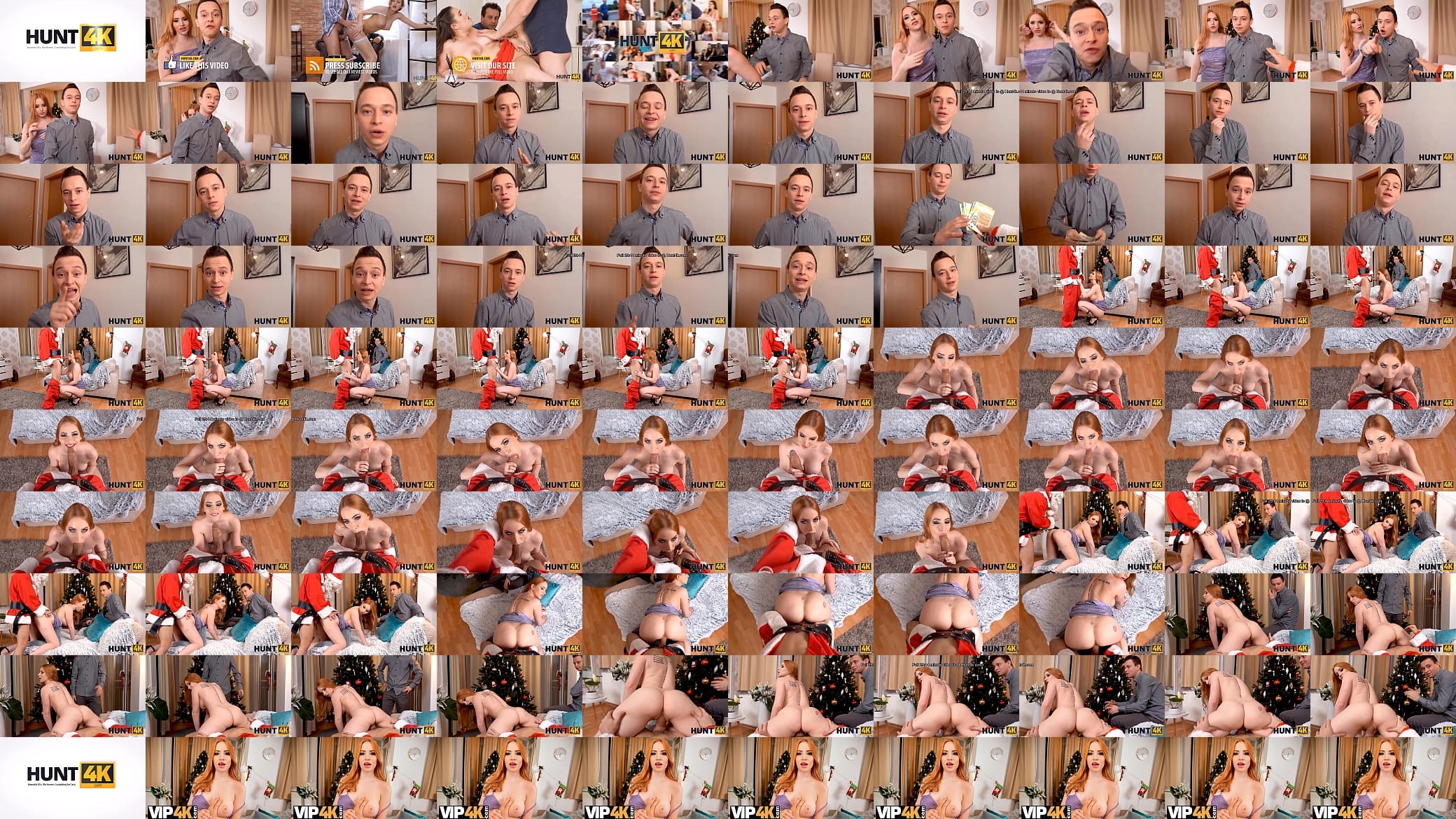HUNT4K. Result of meeting friends new flame is hot sex with redhead 预览图
