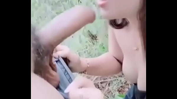 Asian teen girl fucked while walking in the jungle