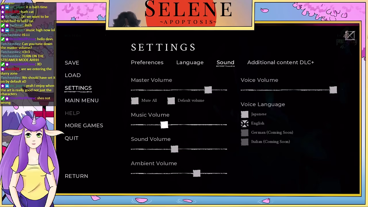 Selene ~Apoptosis~ Part 1 A game im in!?