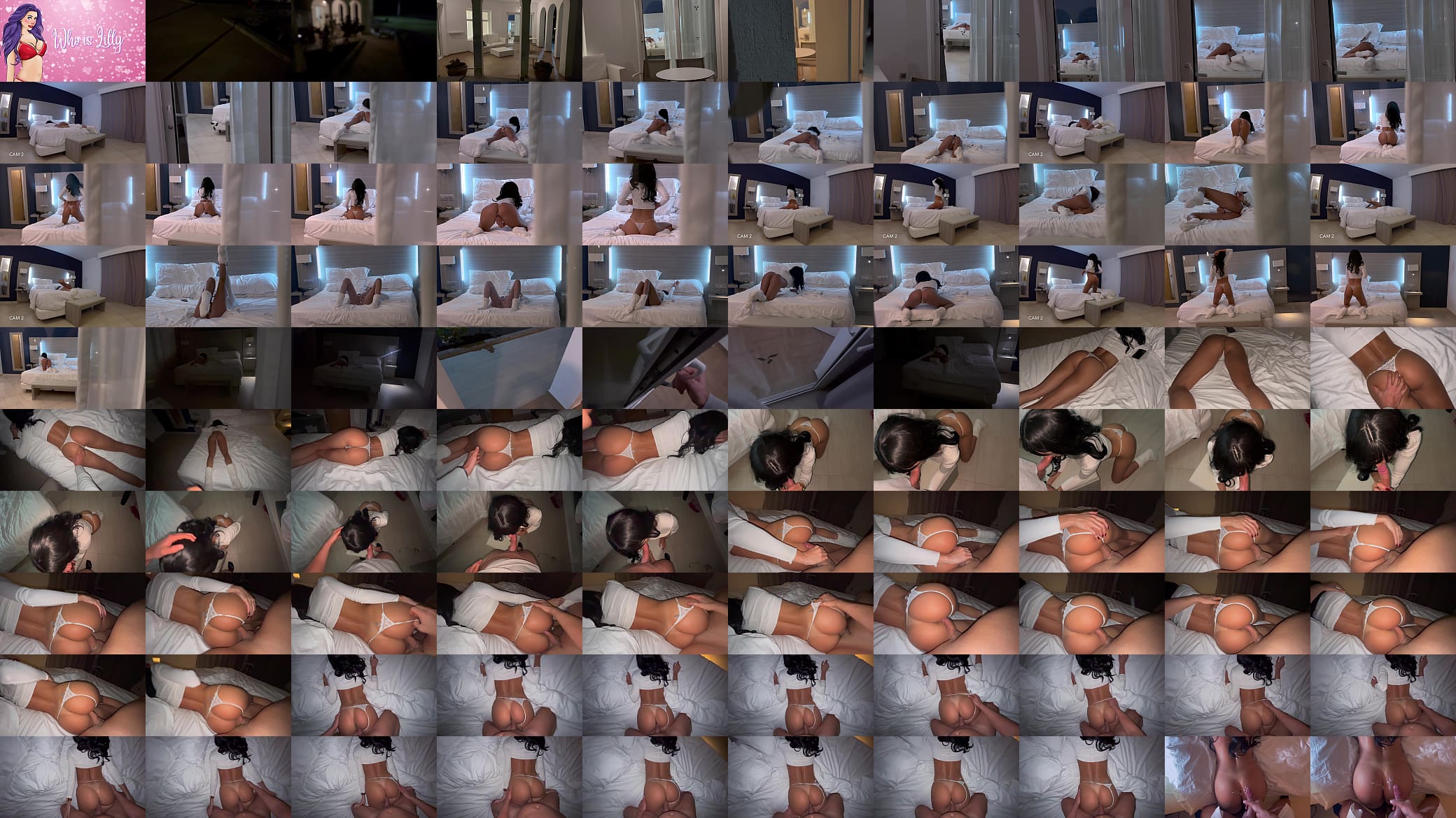 My stepbrother spies on me behind the door and looks what happens in the end 预览图