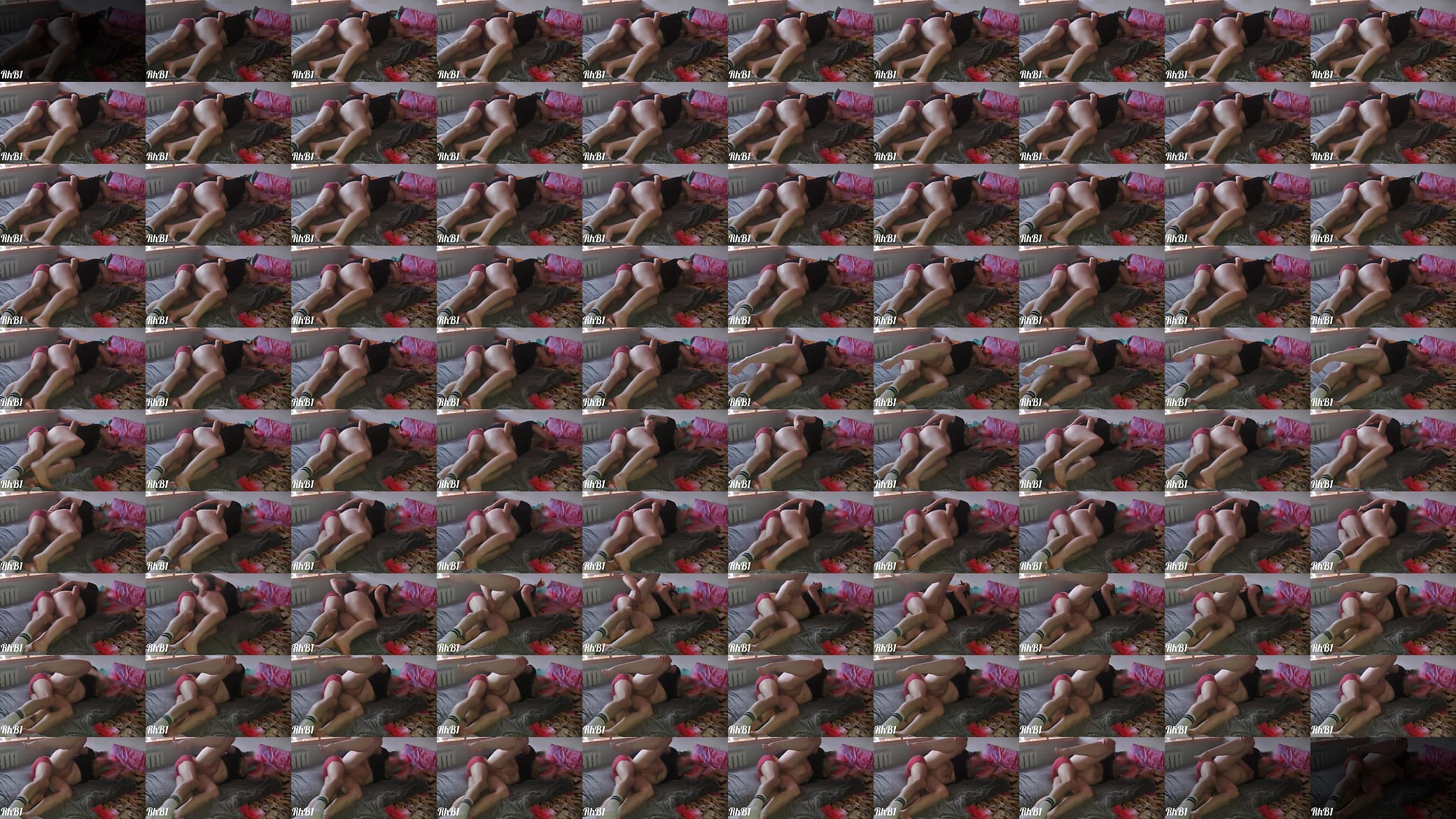 Loud long orgasm. intense orgasm on creaking bed 预览图