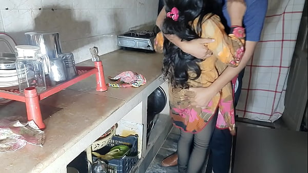 Indian Maid Ass Fucked By House Owner In Kitchen, hindi sex viral video