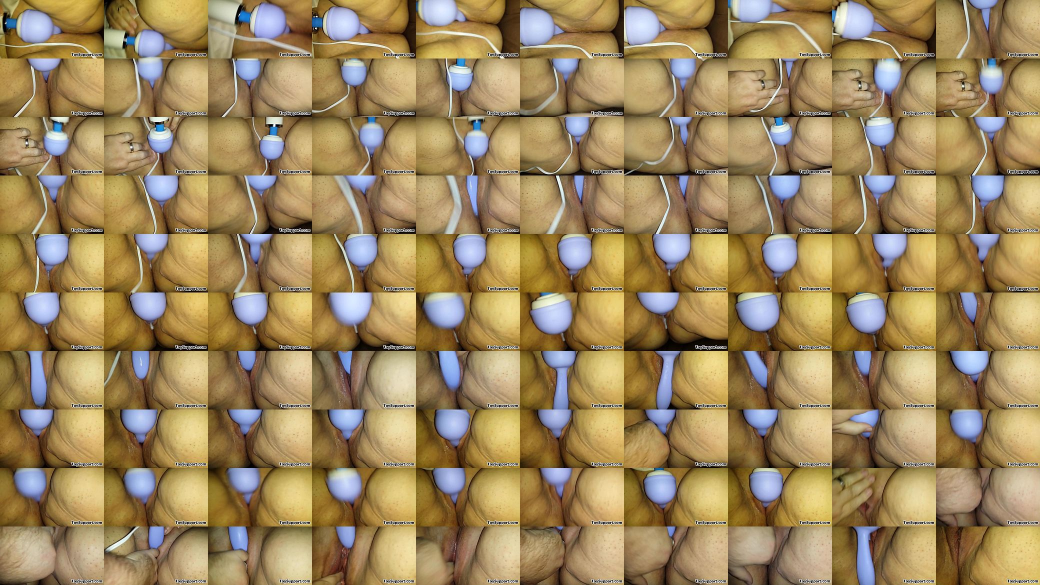 Fat Wife Masturbates With Her Machine 预览图