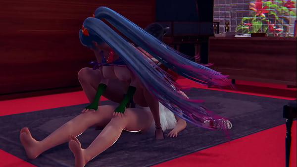 KDA Ahri and Sona - maven of the strings pussylicking and fuck two girls from League of Legends 3d animation