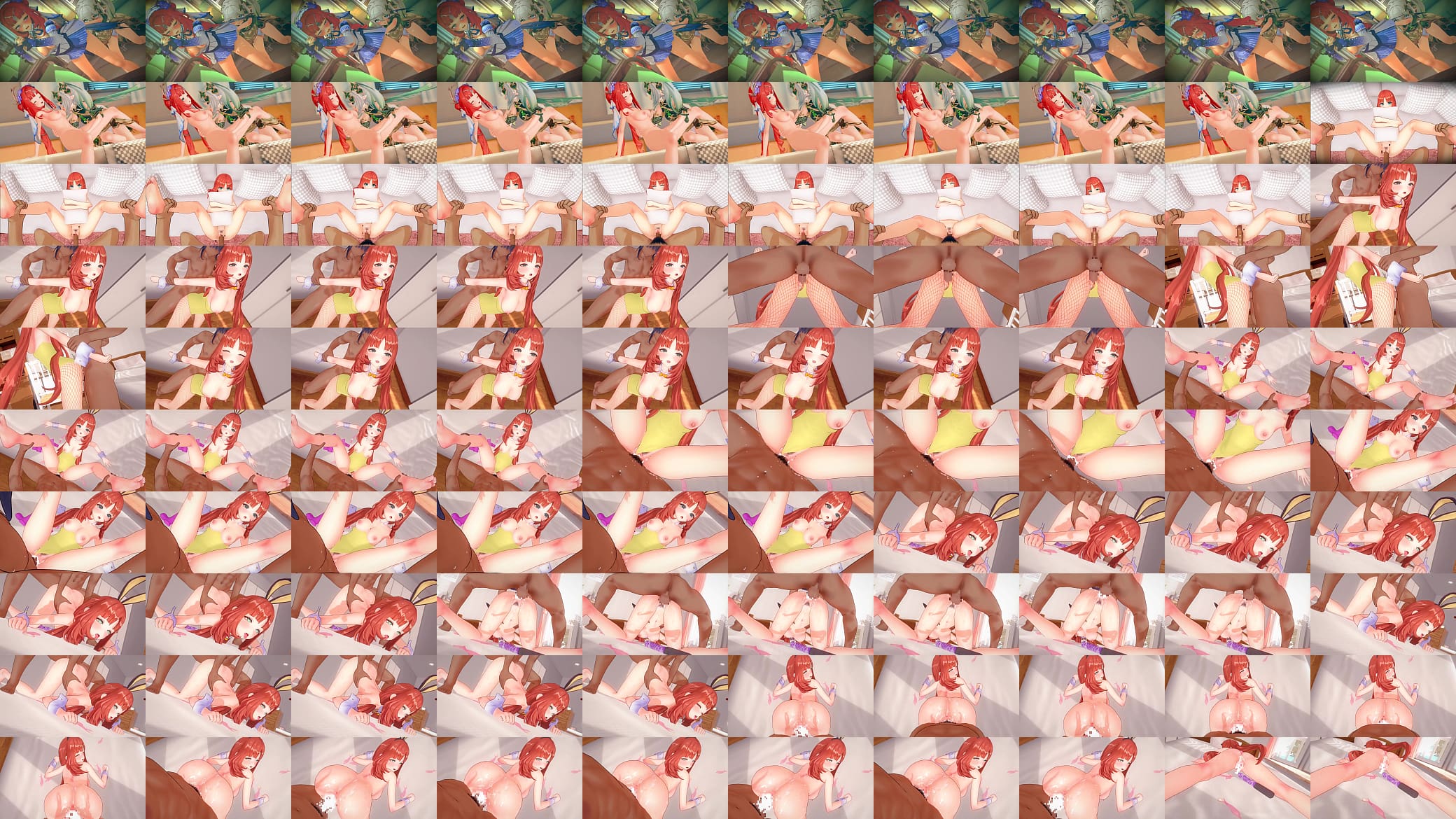 【原神】ニィロウ　モーション   ダメージボイス 预览图