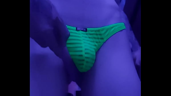 Horny twink teases himself with dildo