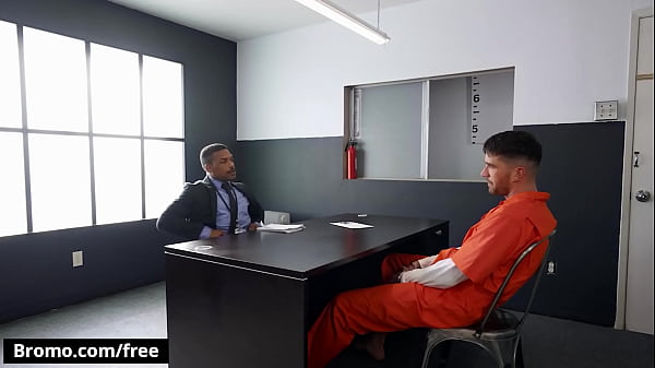 Download Video - Chris Damned Doesn't Pay Any Attention To His Parole Officer Adrian Hart Until He Reveals His Hard Cock To Him - BROMO