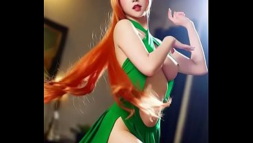 Ai Generated Girl dancing