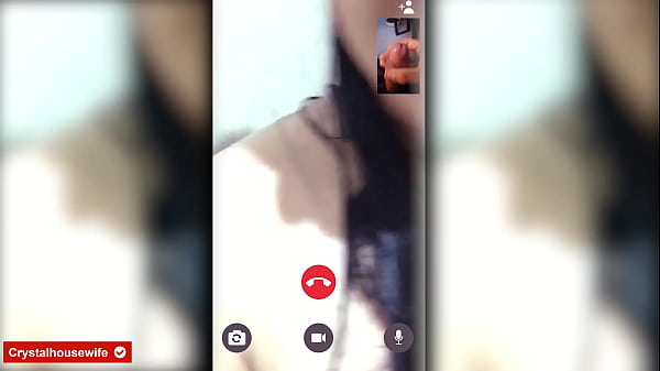 Video call number 2 to the sexy crystalhousewife she has delicious tits and a big ass