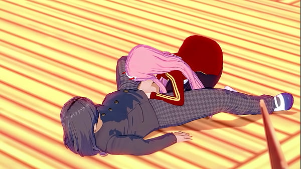 Hentai zero two fucking with a man