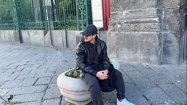 The tourist asks a boy for information but they end up going to bed