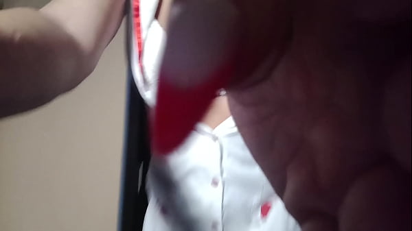 Sexy nurse playing with the patient