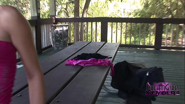 Tattooed Wild Girl Strips Stark Nude At A Local Park