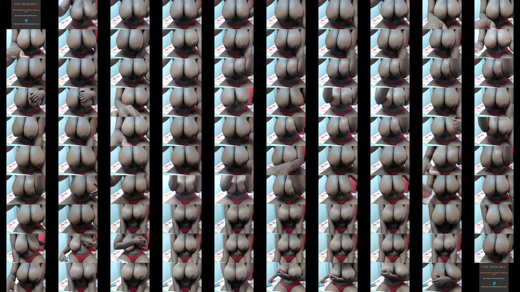 Amazing big pair of boobs ebony slut 预览图