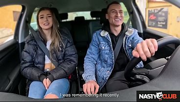 NastyClub - Erasmus student Olivia Sparkle meets her old flame whos been cheating