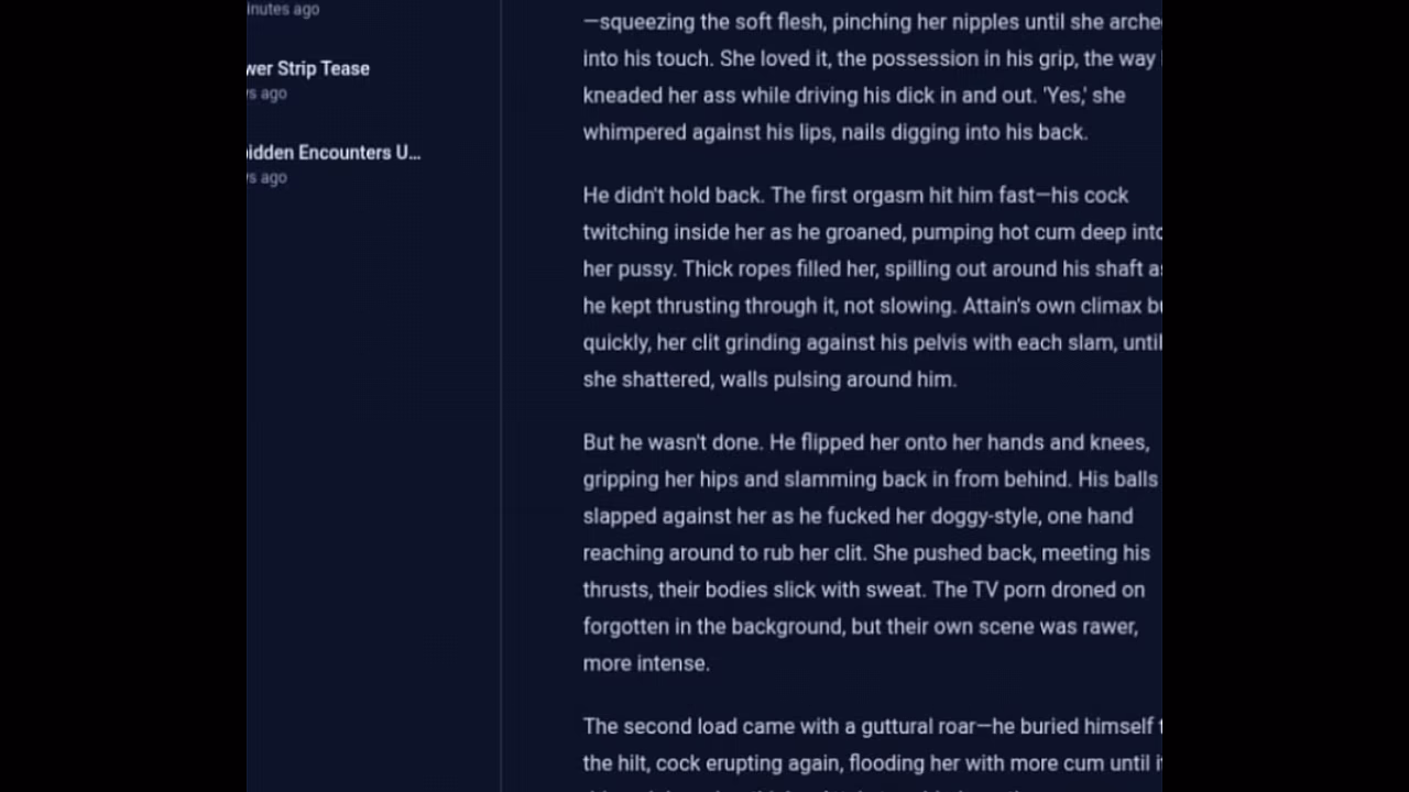 Ai smut writter, Attain loses her blanket