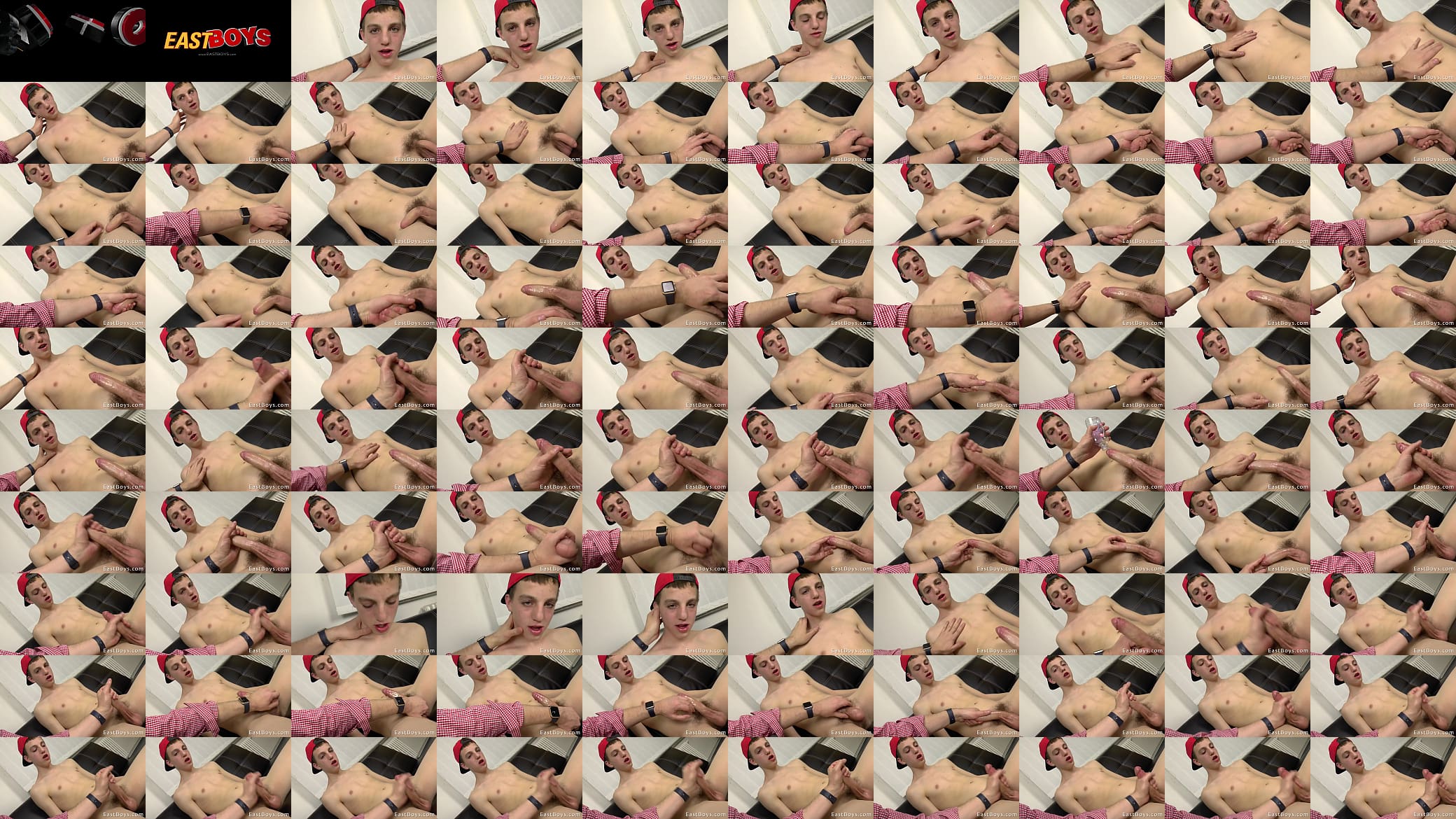 First-Time Handjob - Cute Twink David Hines 预览图