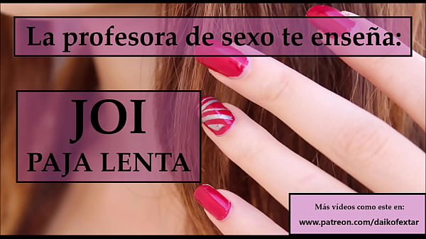 Download Video - Sigue las intrucciones de la profesora para masturbarte&period; JOI&period;