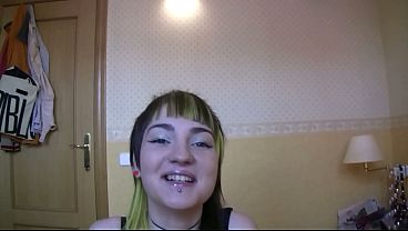 Innocent spanish girl fucks for money