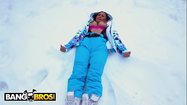 BANGBROS - Does Amia Miley Wanna Build A Snowmannnnn? Yes. And She Wants To Bounce Her Big Ass On Cock, Too!