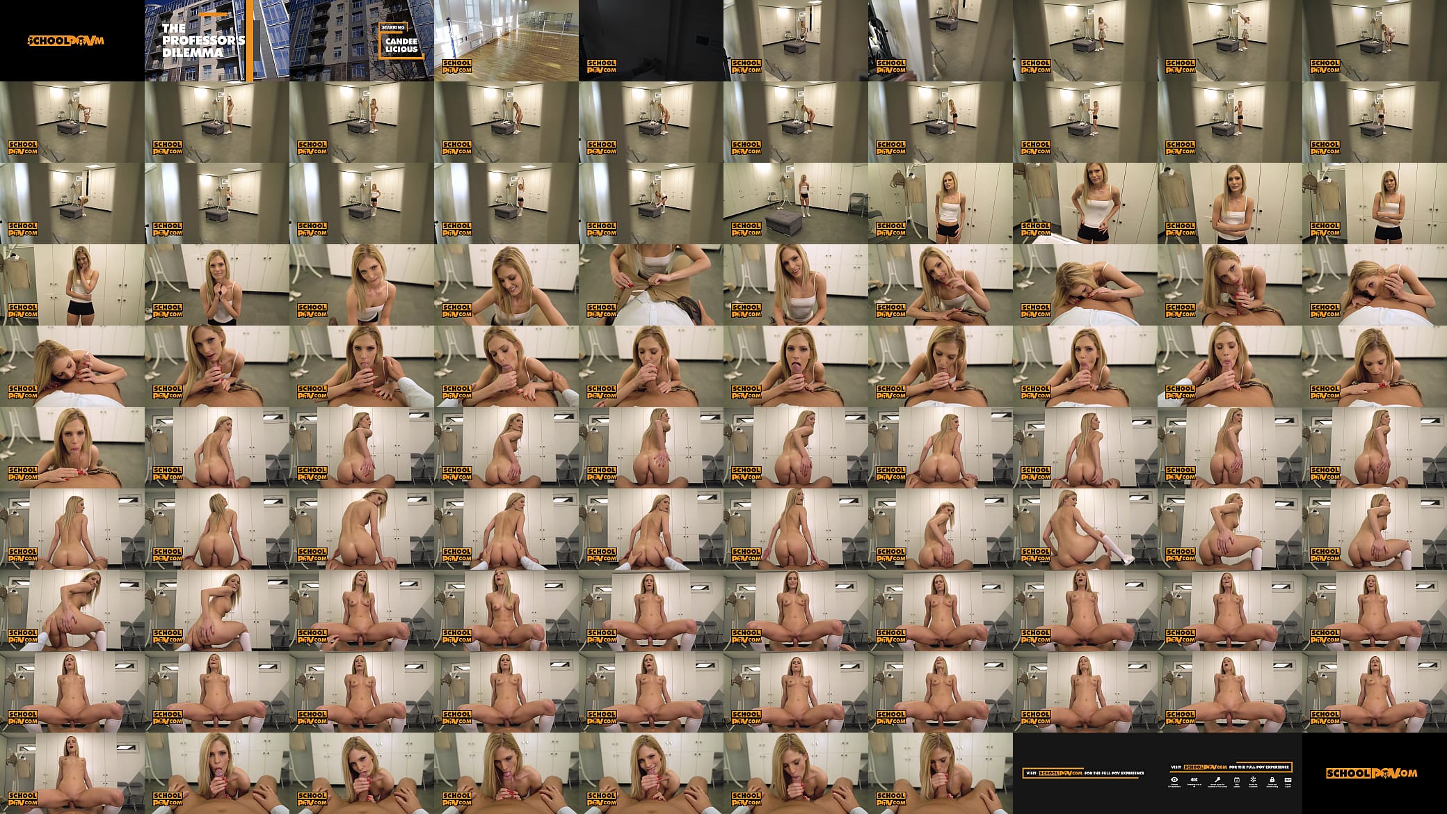 POV - Bad girl Candee Licious will pay with her pussy for a favor 预览图