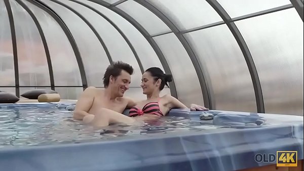 Download Video - OLD4K&period; Slim brunette is in the mood for sensual sex with old boyfriend