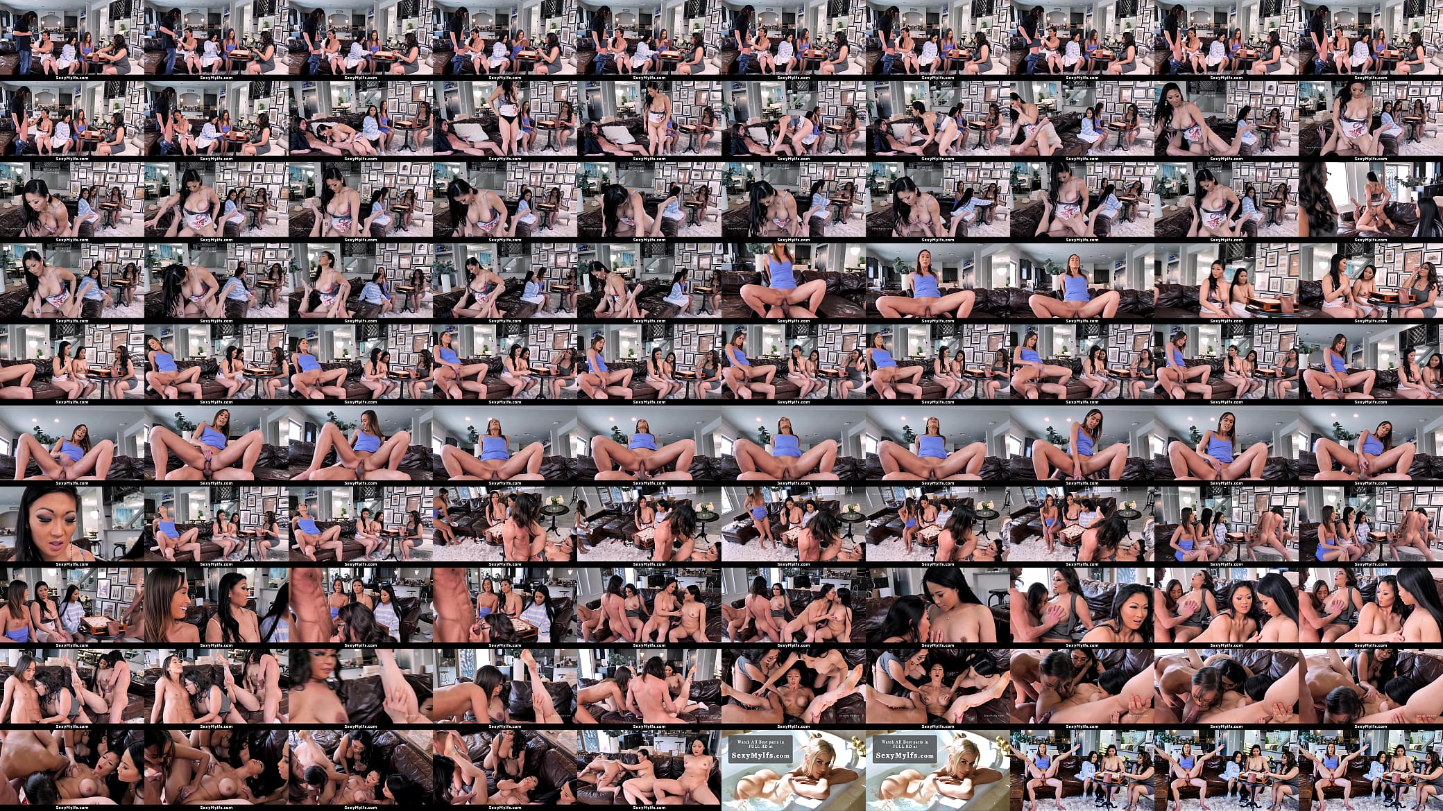 Stepson Is the New Man of The House Properly Pleasuring His Stepmoms - Sexymylfs 预览图