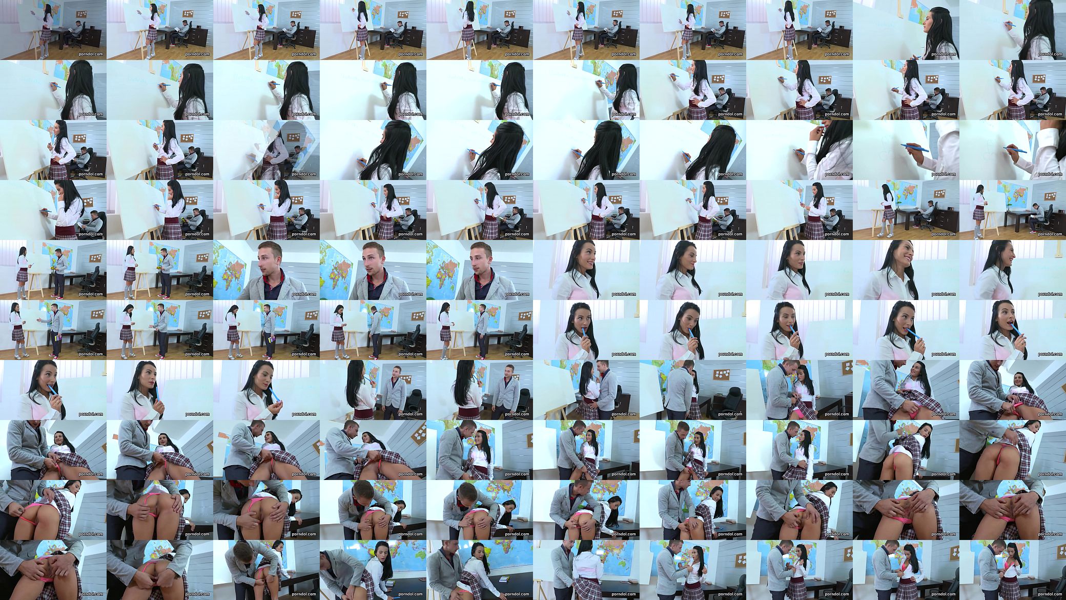 Fervent bookworm is teased and poked by her elder instructor 预览图