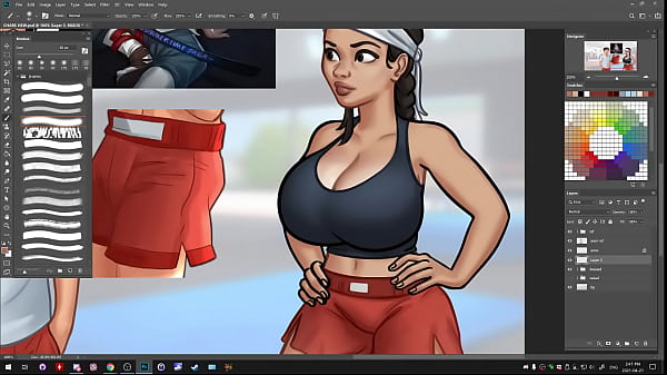 Stream | Picarto | DarkCookie - Summertime Saga (2021.04.21 B)