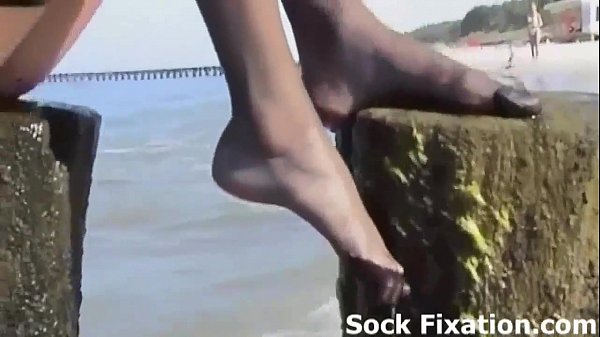 Feel how soft my feet are in these socks