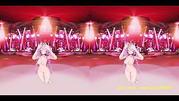 VR180 mmd Vivi nude Dance 3d hololive Hentai