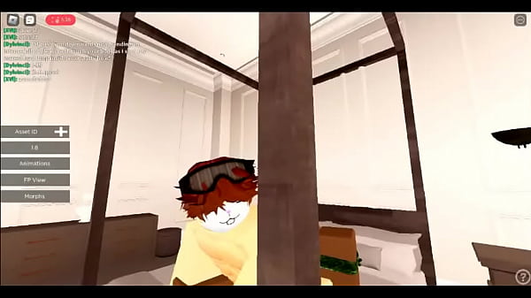 Me folla un random en roblox