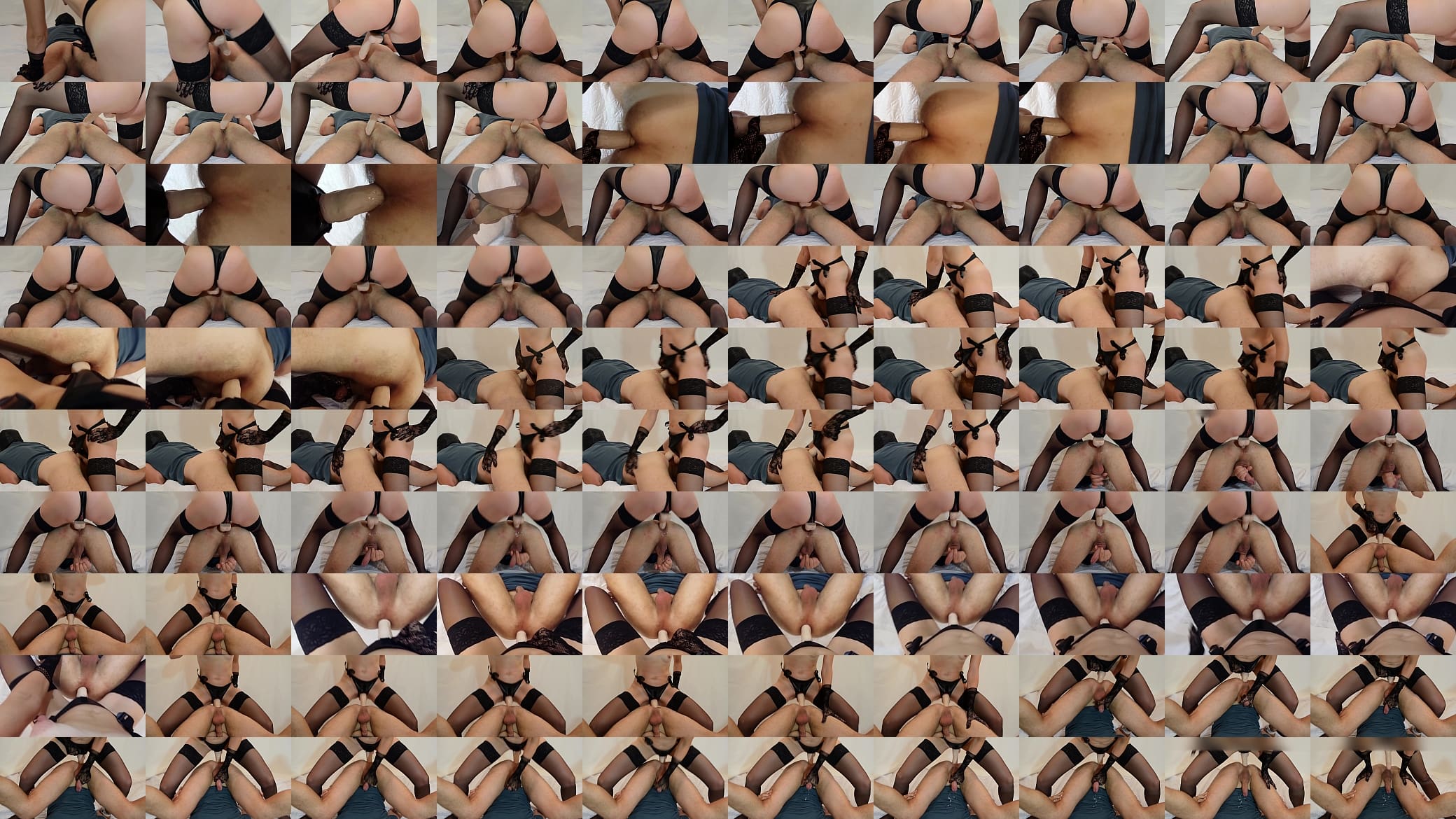 Wife Fuck a Guy with Strapons FEMDOM PEGGING 预览图