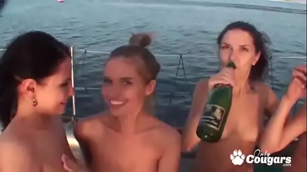 Download Video - d&period; Girls Have A Lesbian Orgy On A Yacht